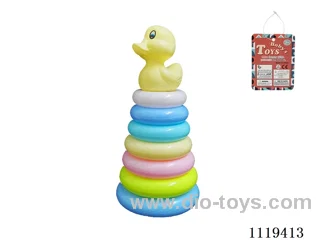 7 layer rainbow loop (Duck head) Macaron color