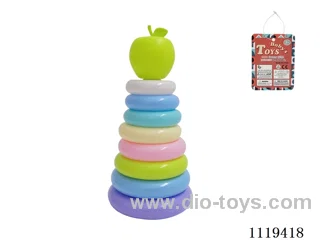 8 layers rainbow ring (apple) Macaron color