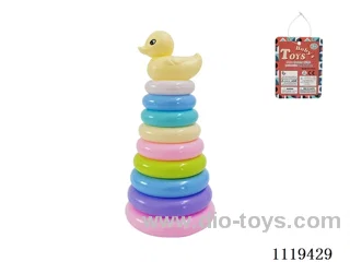 9 layer rainbow loop (large Yellow duck) Macaron color