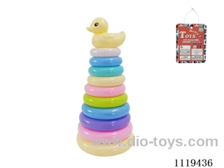 10 layer rainbow loop (large Yellow duck) Macaron color