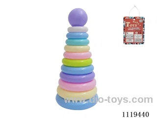 11 layer rainbow ring (ball) macaron color