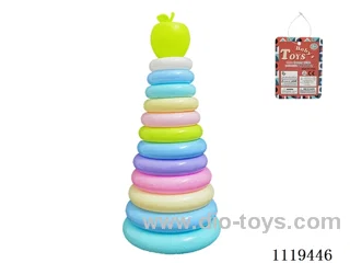 12 layers rainbow ring (Apple) Macaron color