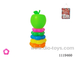 5 layers Plum Blossom Rainbow Ring (Apple)