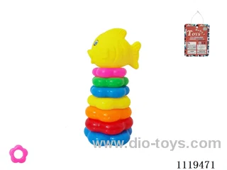 7 Layer Plum Blossom Rainbow Ring (Clownfish)