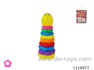 9 layer Plum Blossom Rainbow Ring (Chicken)