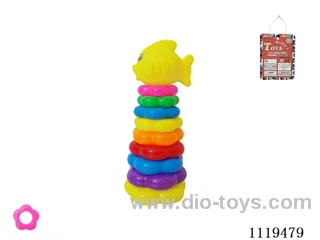 9 Layer Plum Blossom Rainbow Ring (Clownfish)