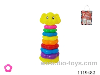 9 layer plum Blossom Rainbow Ring (Dumbo)
