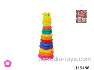 11 layer Plum Blossom Rainbow Ring (Calf)