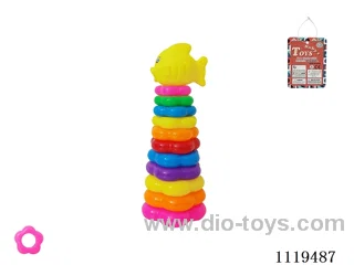 11 Layer Plum Blossom Rainbow Ring (Clownfish)