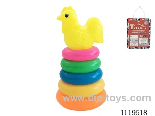 5 Layers Rainbow Ring (Rooster)