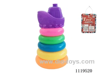 5 layer Rainbow Ring (Boat)