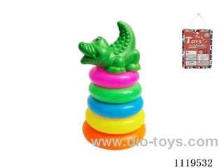 5 Layers Rainbow Ring (Alligator)