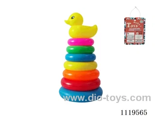 7 Layers Rainbow Ring (Large Yellow Duck)