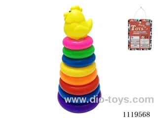 8 layer Rainbow Ring (hen)