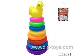 8 layer Rainbow Ring (Rooster)