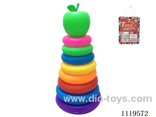 8 layer Rainbow Ring (Apple)