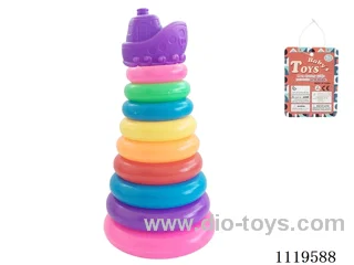 9 layer Rainbow Ring (Boat)