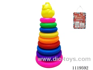 9 layer Rainbow Ring (hen)