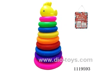 9 layer Rainbow Ring (fish)
