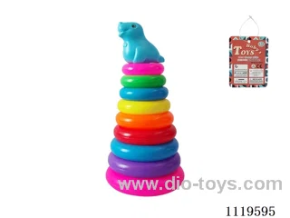 9 layer Rainbow Ring (Sea Lion)