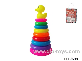 9 Layer Rainbow Ring (Duck)