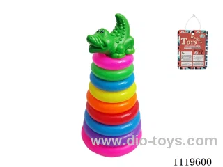 9 layer Rainbow Ring (Alligator)