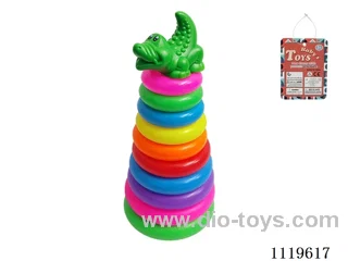 10 Layer Rainbow Ring (Alligator)