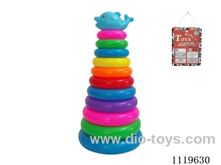 11 Layer Rainbow Ring (Dolphin)