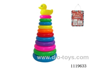 11 Layers Rainbow Ring (Large Yellow Duck)