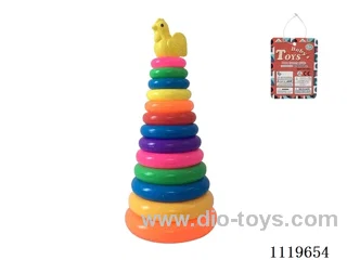 13 Layer Rainbow Ring (Rooster)