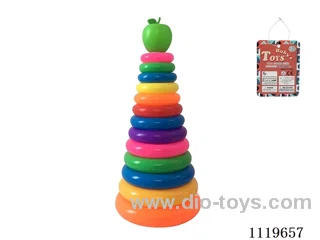 13 Layer Rainbow Ring (Apple)