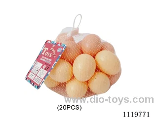 20 simulated eggs