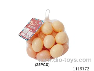 28 simulated eggs