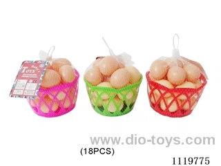 Artificial egg 18 PCS (with basket)