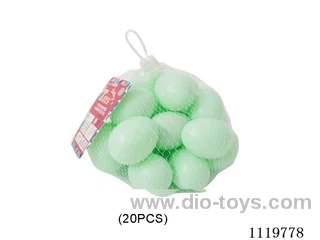 20 simulated duck eggs