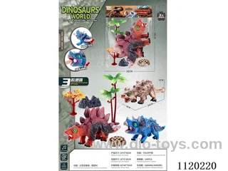Vinyl reptile Dinosaur (+ accessories)