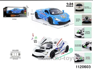 1:24 Alloy RC Car With light and sound