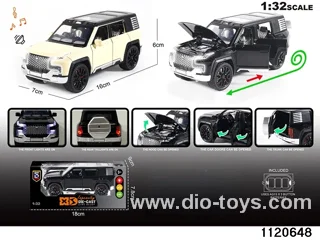 1:32 Alloy RC Car With light and sound