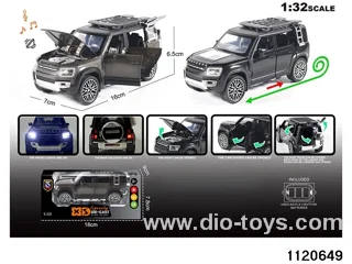 1:32 Alloy RC Car With light and sound