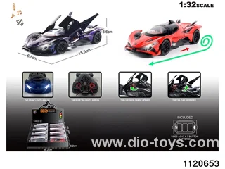 1:32 Alloy RC Car With light and sound