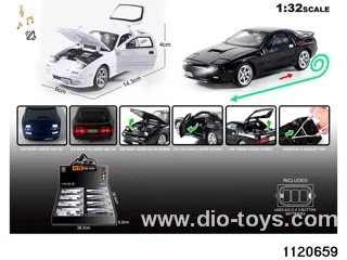 1:32 Alloy RC Car With light and sound