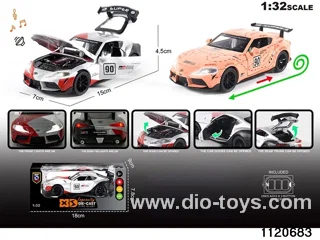 1:32 Alloy RC Car With light and sound
