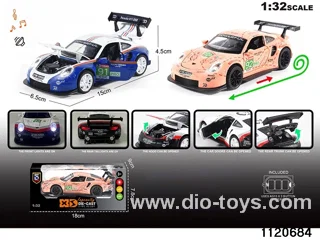 1:32 Alloy RC Car With light and sound