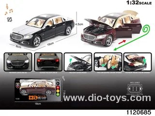 1:32 Alloy RC Car With light and sound