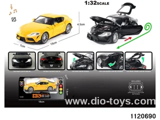 1:32 Alloy RC Car With light and sound