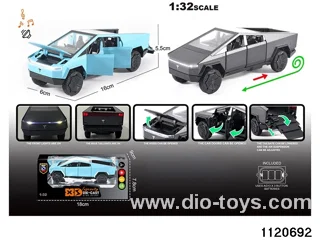 1:32 Alloy RC Car With light and sound
