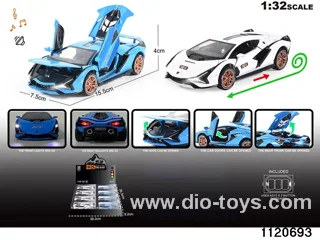 1:32 Alloy RC Car With light and sound