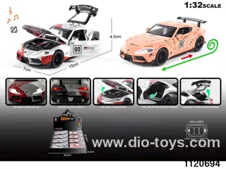 1:32 Alloy RC Car With light and sound