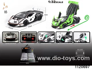1:32 Alloy RC Car With light and sound