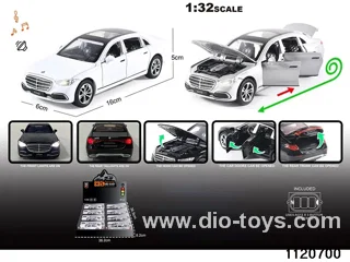 1:32 Alloy RC Car With light and sound